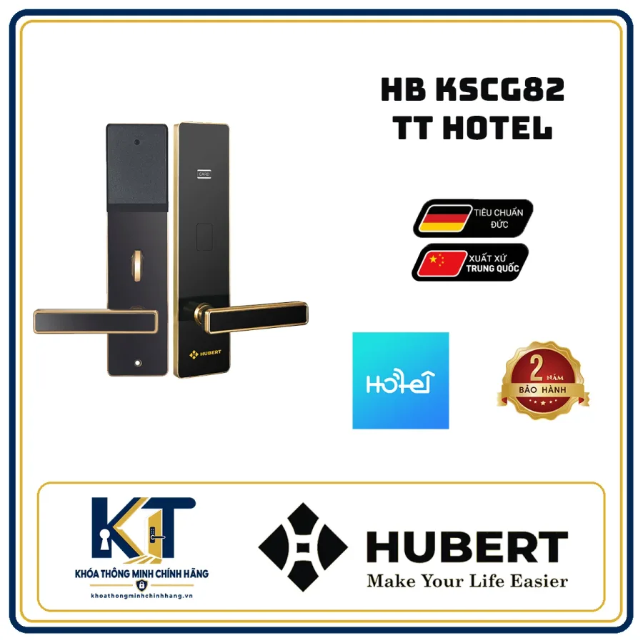 Khóa khách sạn Hubert HB-KSCG82